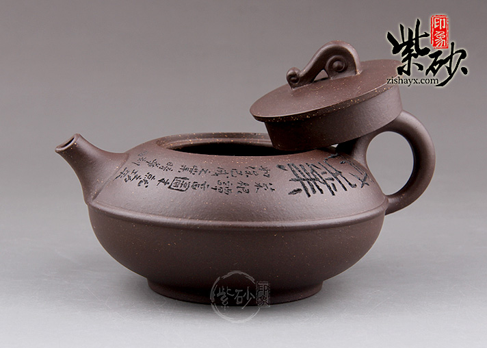 董亚芳潜龙紫砂壶图片