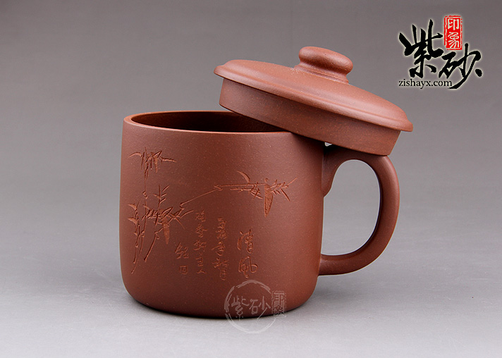 紫砂杯-盖杯