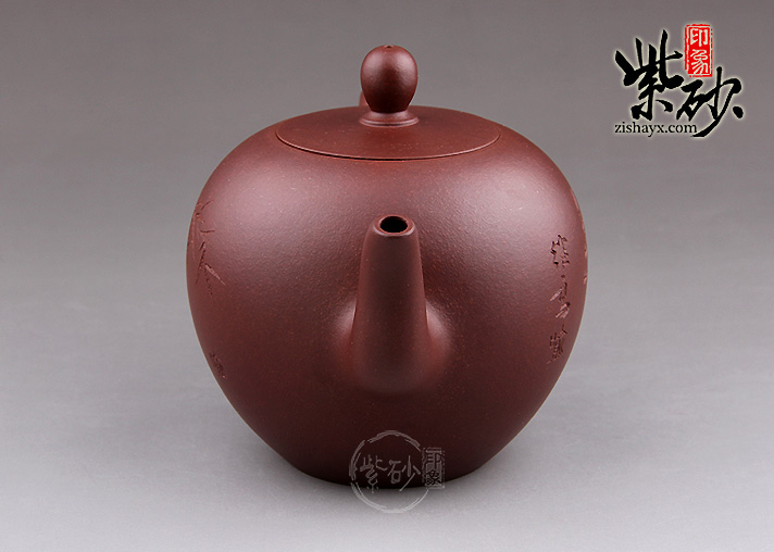 冯勤芳大圆珠紫砂壶