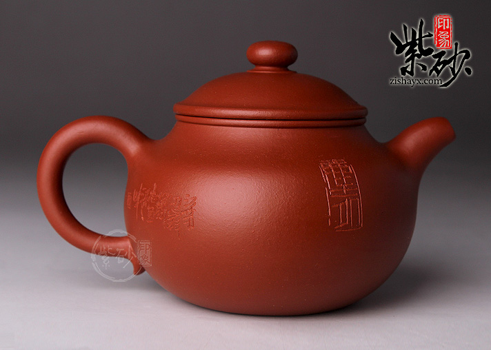 紫砂印象合作工艺师：何忍群掇子紫砂壶