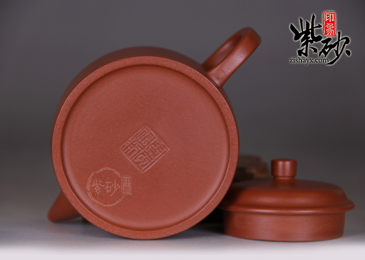 紫砂壶名家：周寅福德钟紫砂壶图片