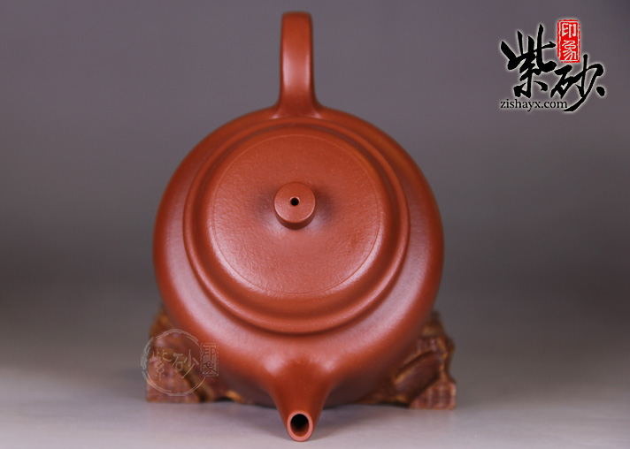 紫砂壶名家：周寅福德钟紫砂壶图片