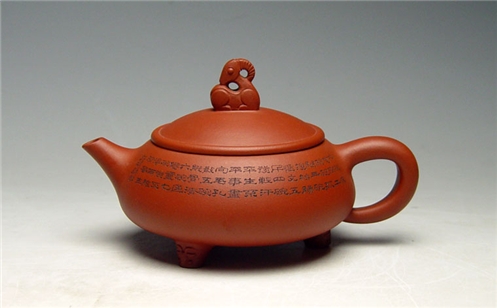 喜洋洋紫砂壶(紫砂壶名家 吴亚平紫砂作品)