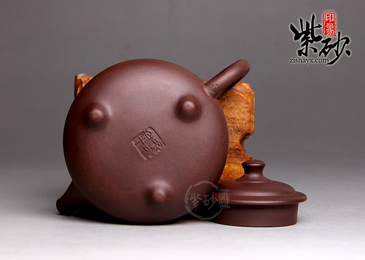 如意石瓢壶(紫砂壶名家 汤鸣皋紫砂壶 底槽清 200cc)