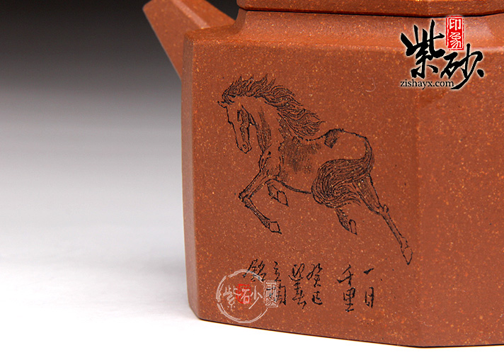 紫砂壶名家：万美群八面玲珑壶图片