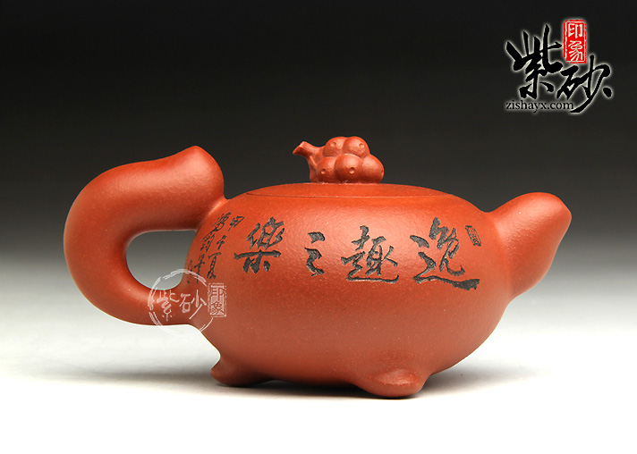 紫砂壶名家：朱鸿钧松鼠壶图片