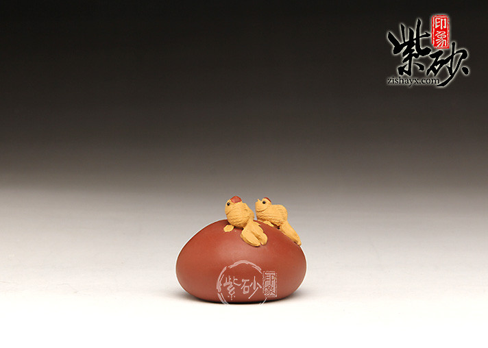 紫砂茶宠：鸿运当头图片