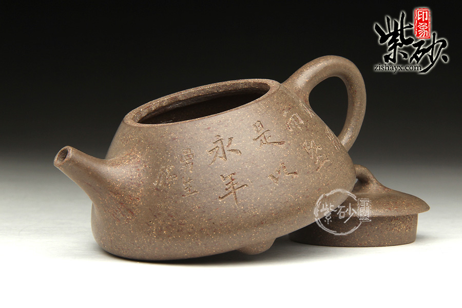 紫砂壶艺人：朱国平石瓢壶图片