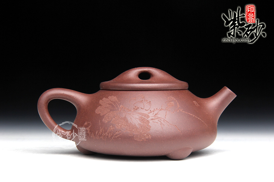 紫砂壶艺人：杨梦婷石瓢壶细节图片