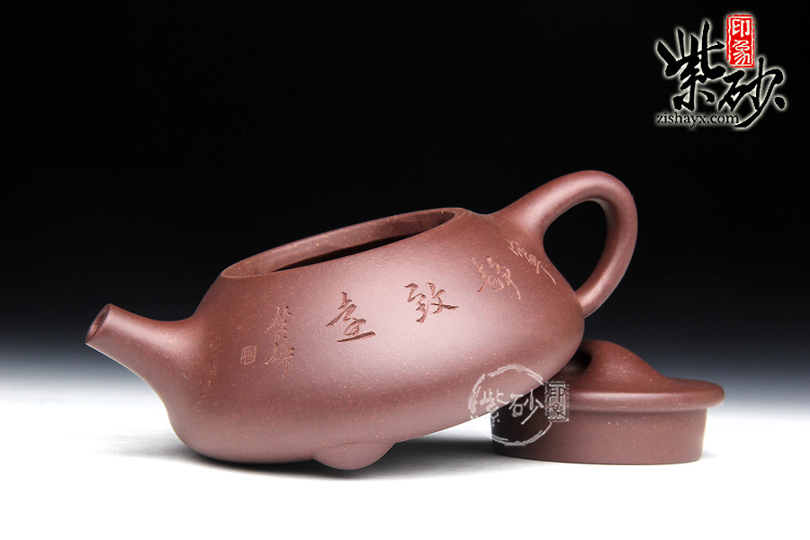 紫砂壶艺人：杨梦婷石瓢壶细节图片