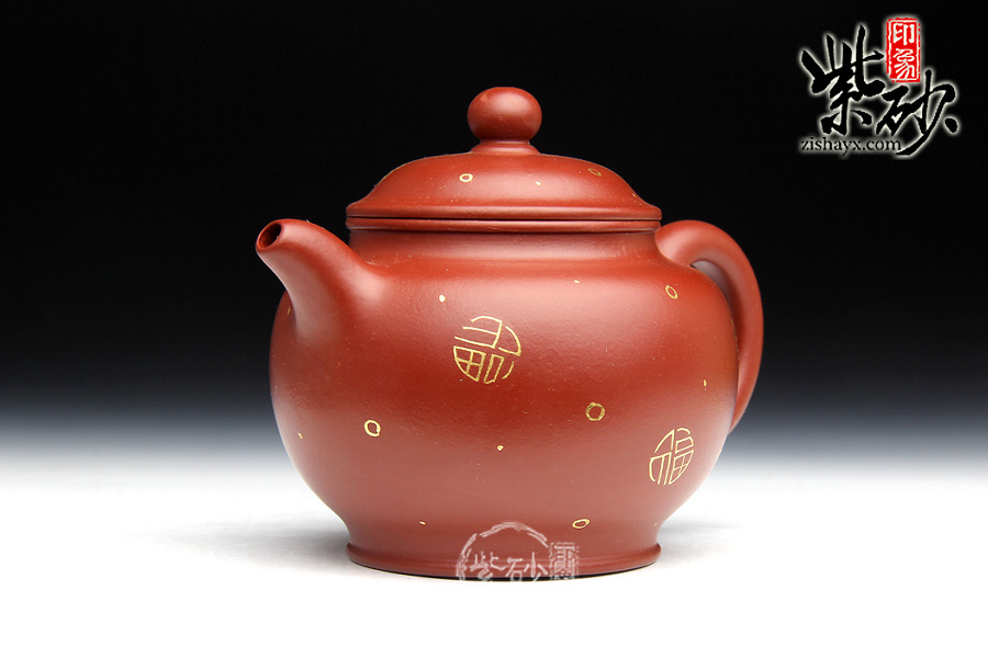 紫砂壶艺人：丁小明汉得壶细节图片
