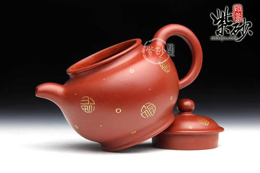紫砂壶艺人：丁小明汉得壶细节图片