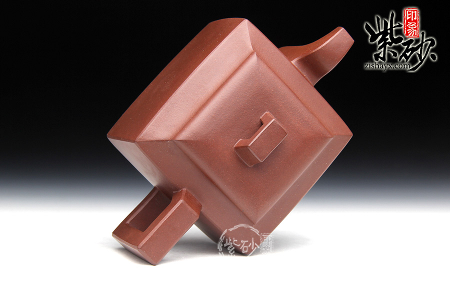 亚明四方(紫砂壶名家 陈顺根紫砂壶 方器作品)