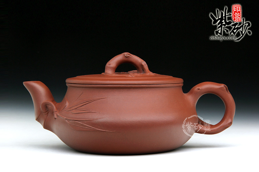 紫砂壶名家 葛岳纯梅竹紫砂壶图片