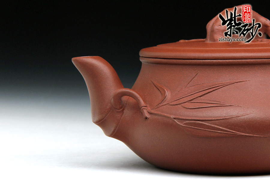 紫砂壶名家 葛岳纯梅竹紫砂壶图片